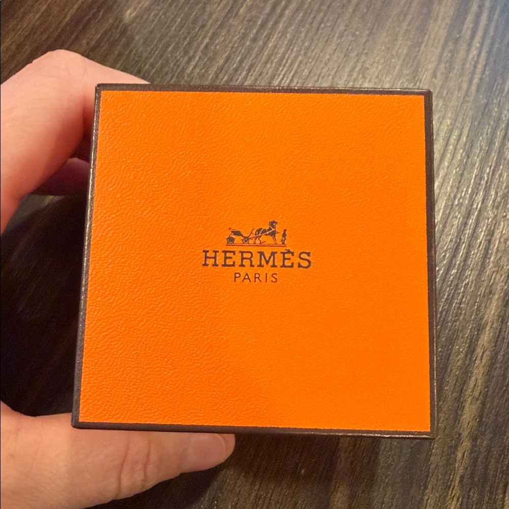 HERMES PARIS CHAINE D'ANCRE ENCHAINEE RING SOLID 925 STERLING SILVER SIZE 53 - Picture 5 of 5